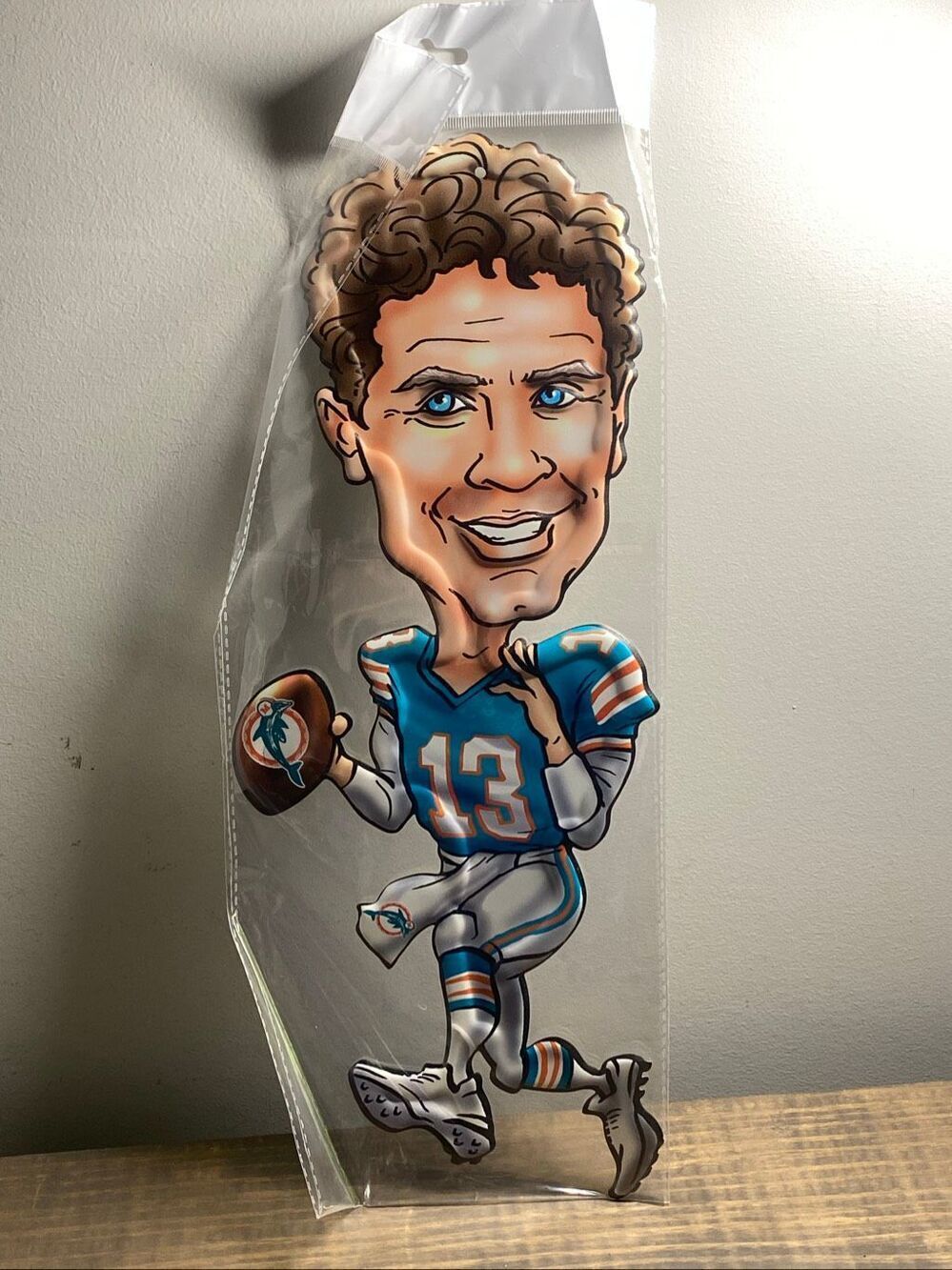 Dan Marino Miami Dolphins Metal Caricature Wall Art